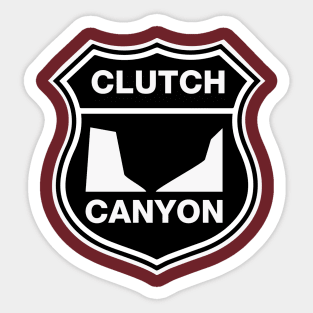 Clutch Canyon Sticker